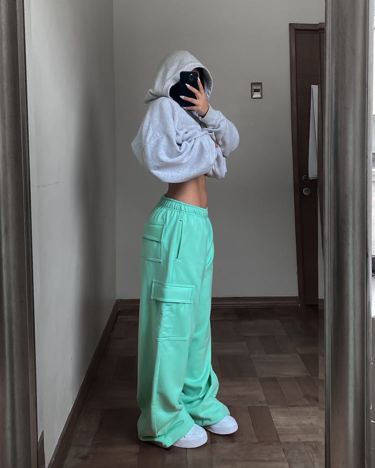 Pantalón buzo cargo calipso unisex