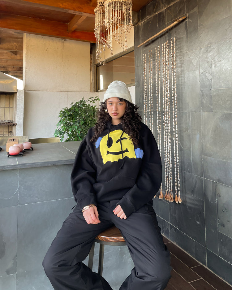Hoodie Negro Custom XL/2XL