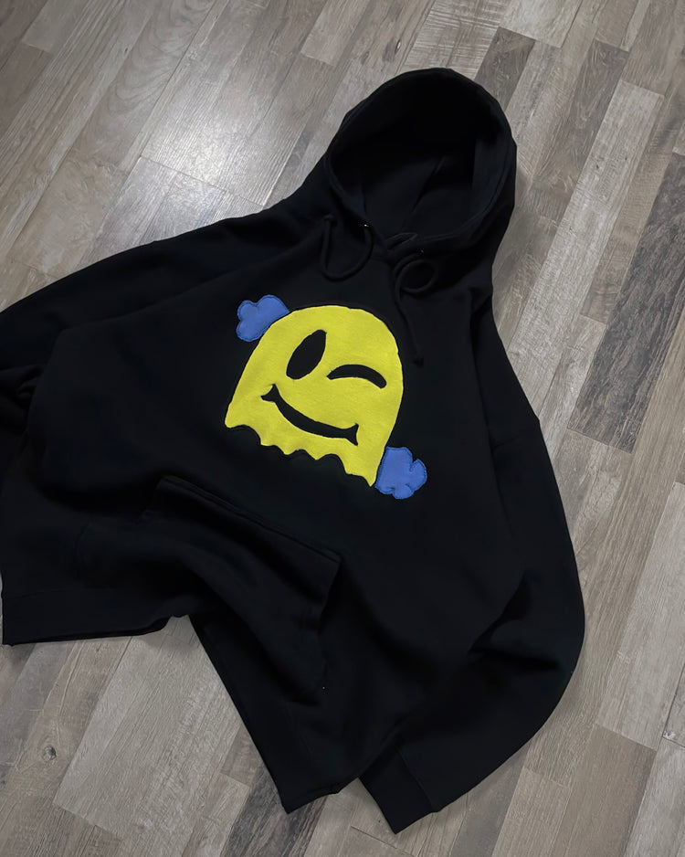 Hoodie Negro Custom XL/2XL