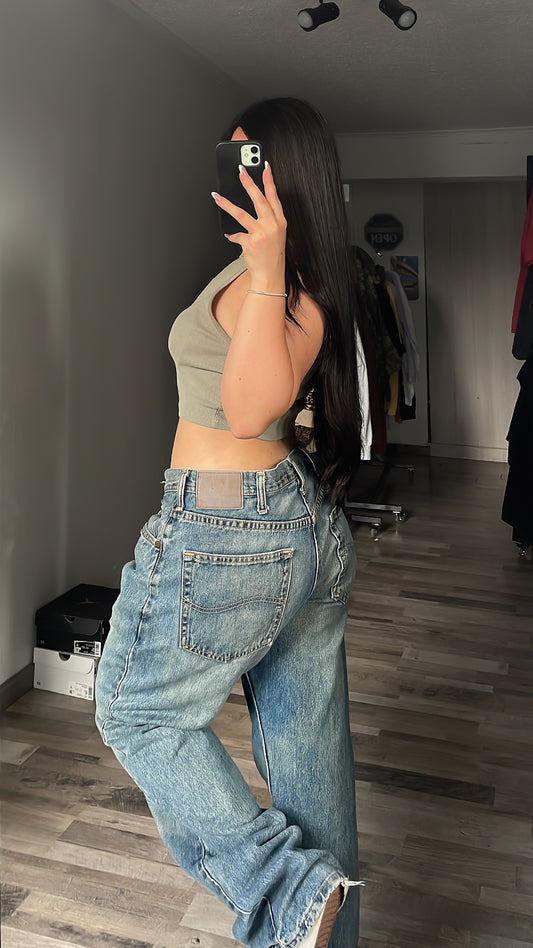 Jeans Lee unisex M/L efecto lavado