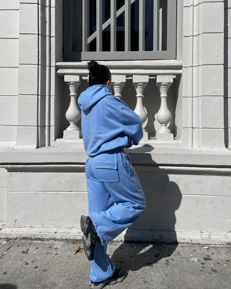 Hoodie GS SKY BLUE