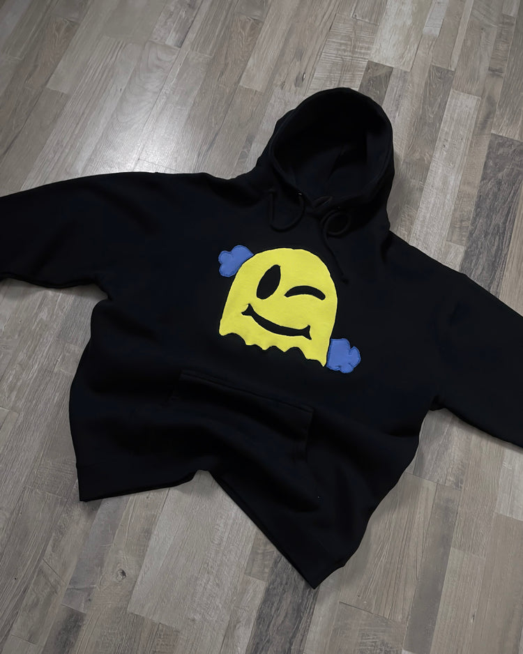 Hoodie Negro Custom XL/2XL