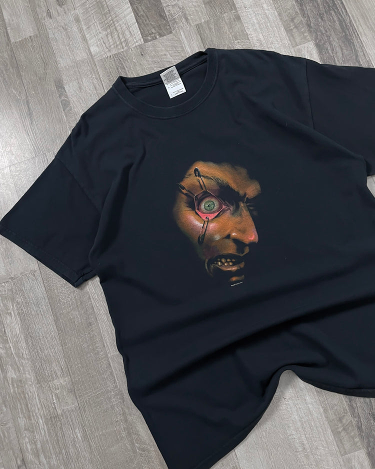 Polera vintage negra L