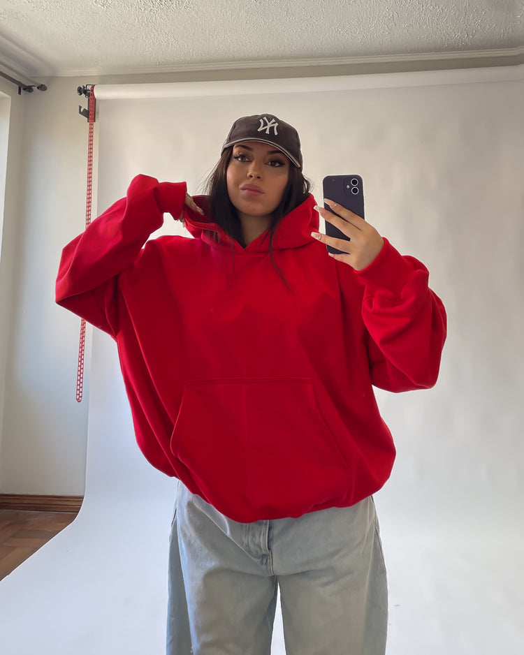 Poleron rojo U N I S E X