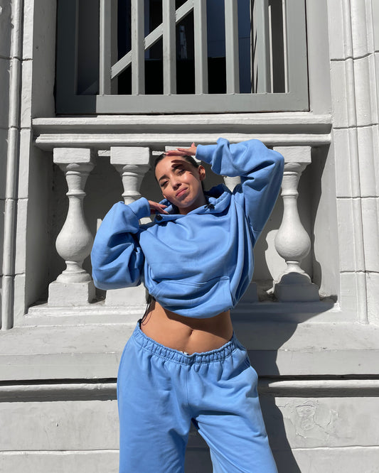 Hoodie GS SKY BLUE