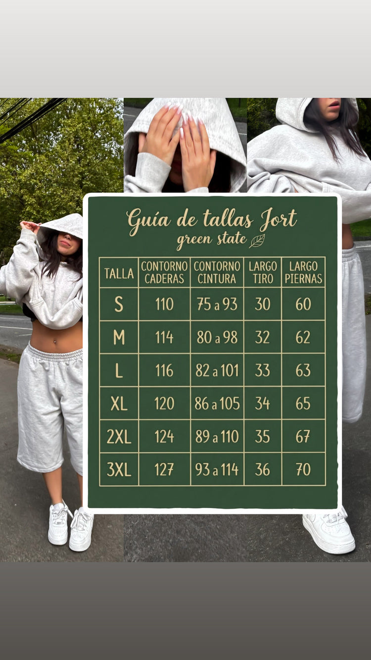CONJUNTO JORT UNISEX OVERSIZED