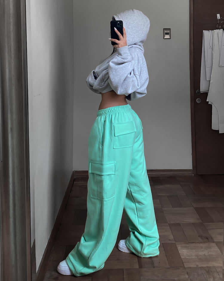 Pantalón buzo cargo calipso unisex