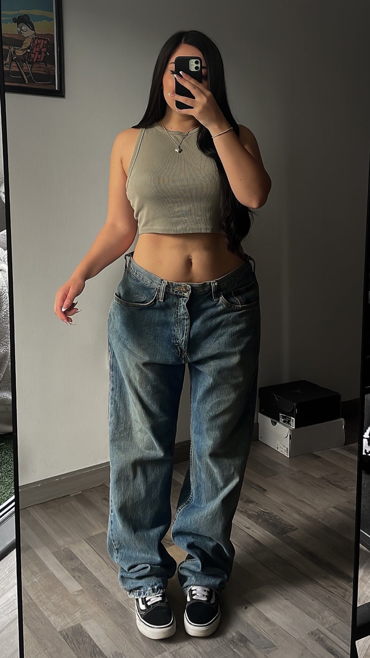 Jeans Lee unisex M/L efecto lavado