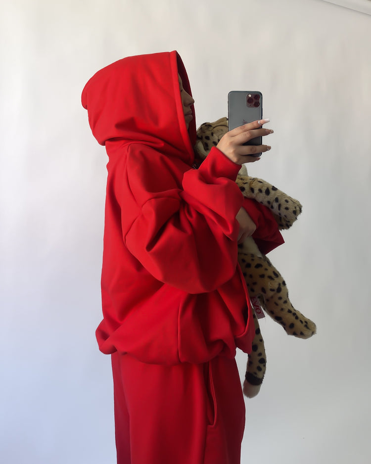 Poleron rojo U N I S E X
