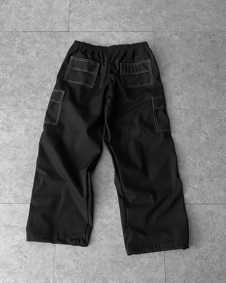 PANTALON CARGO RIPTOP COSTURAS BLANCAS