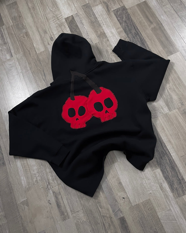 Hoodie Negro Custom XL/2XL