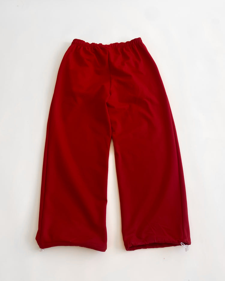 Pantalon buzo rojo  U N I S E X