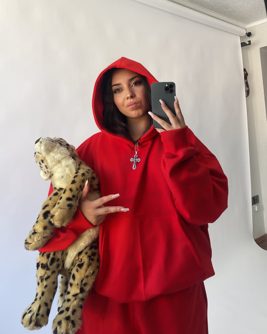 Poleron rojo U N I S E X