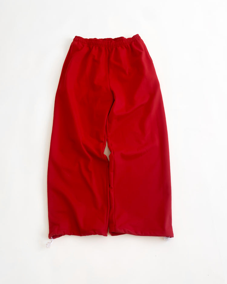 Conjunto rojo (poleron y pantalón) U N I S E X