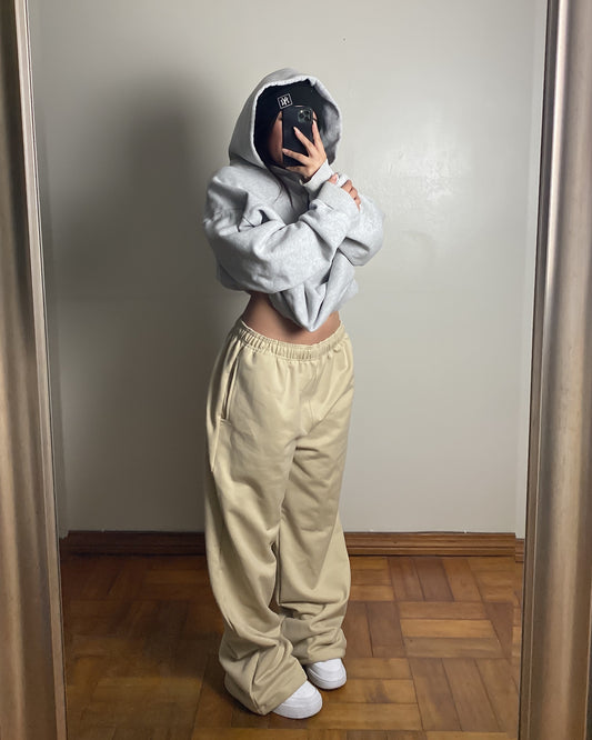 Pantalón buzo beige