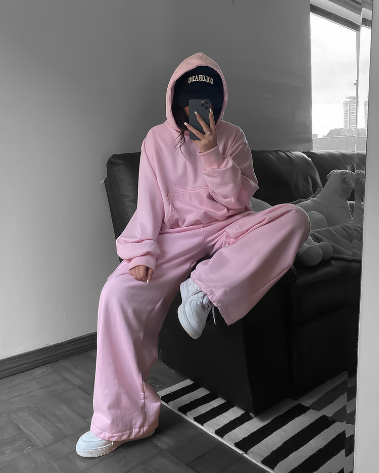 CONJUNTO PANTALON CARGO// HOODIE OVERSIZED //UNISEX