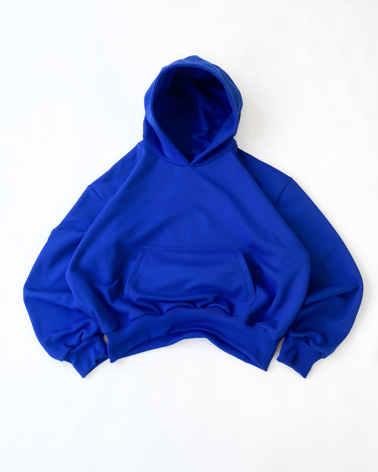 Hoodie azul XL boxy
