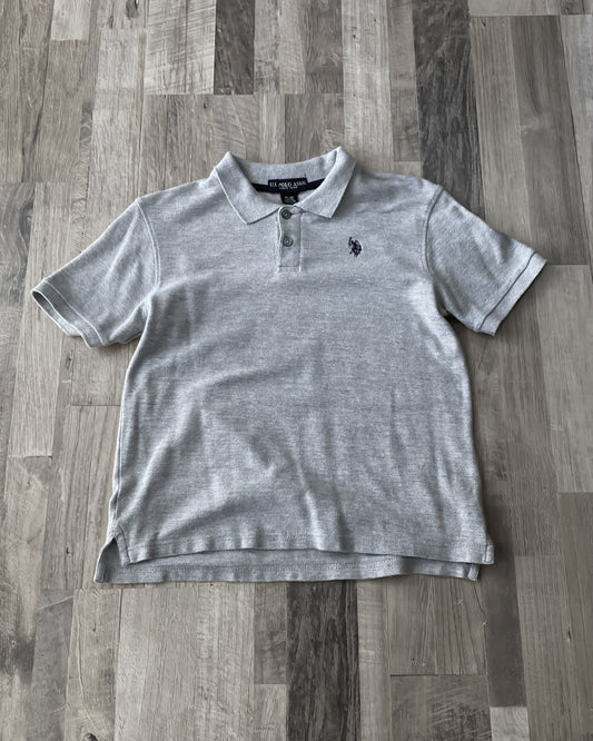 Polera Polo Gris XL Kids
