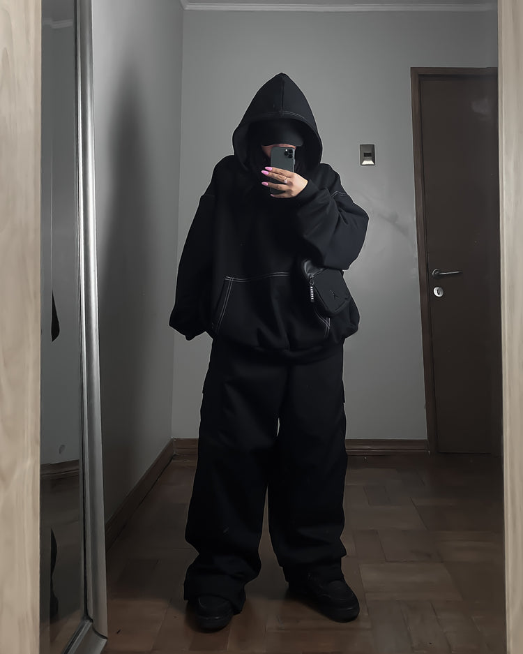 NOT BASIC HOODIE OVERSIZED