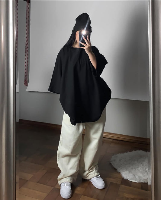 Polera Oversized piqué 2XL/3XL