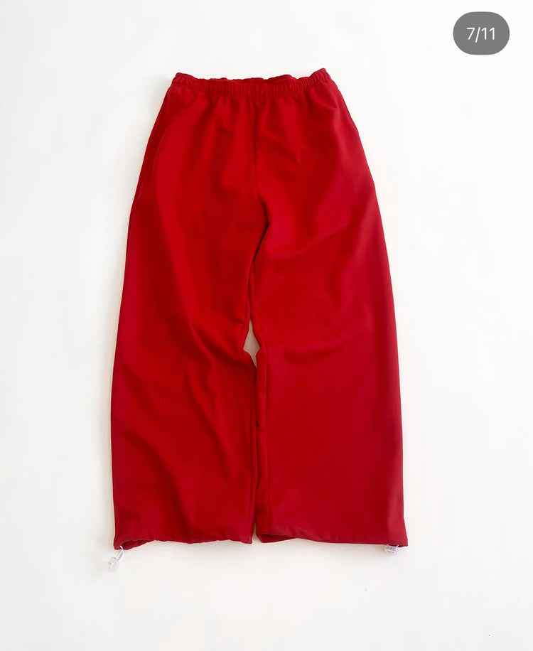 Pantalón buzo rojo