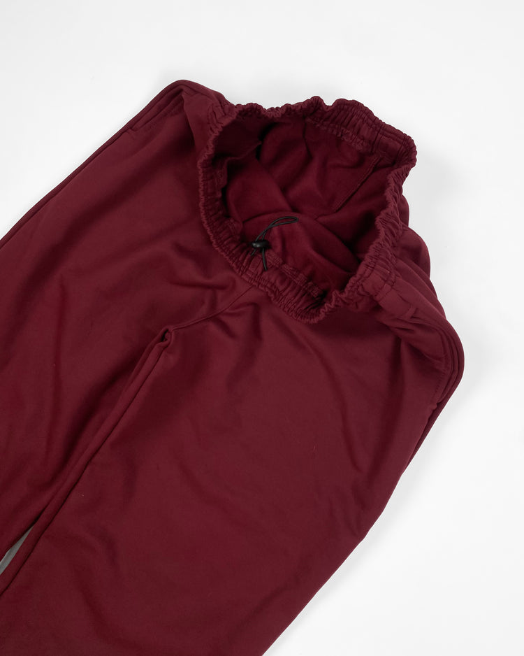 Pantalón buzo burdeo