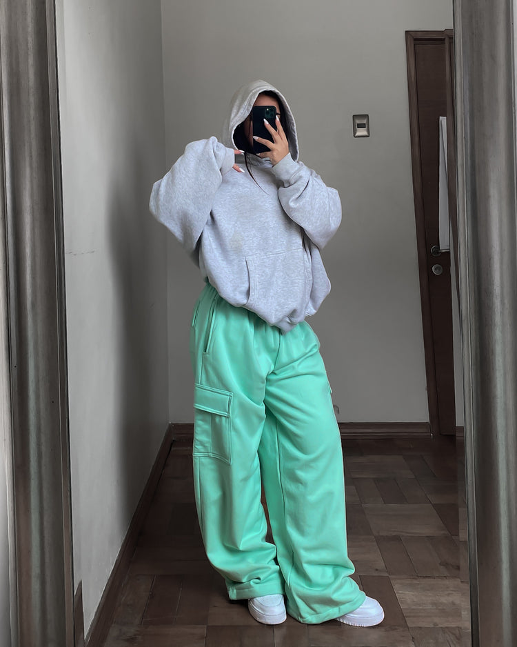 Pantalón buzo cargo calipso unisex