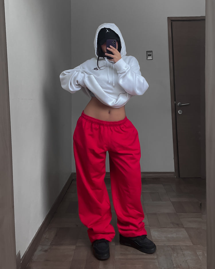 Pantalón buzo rojo
