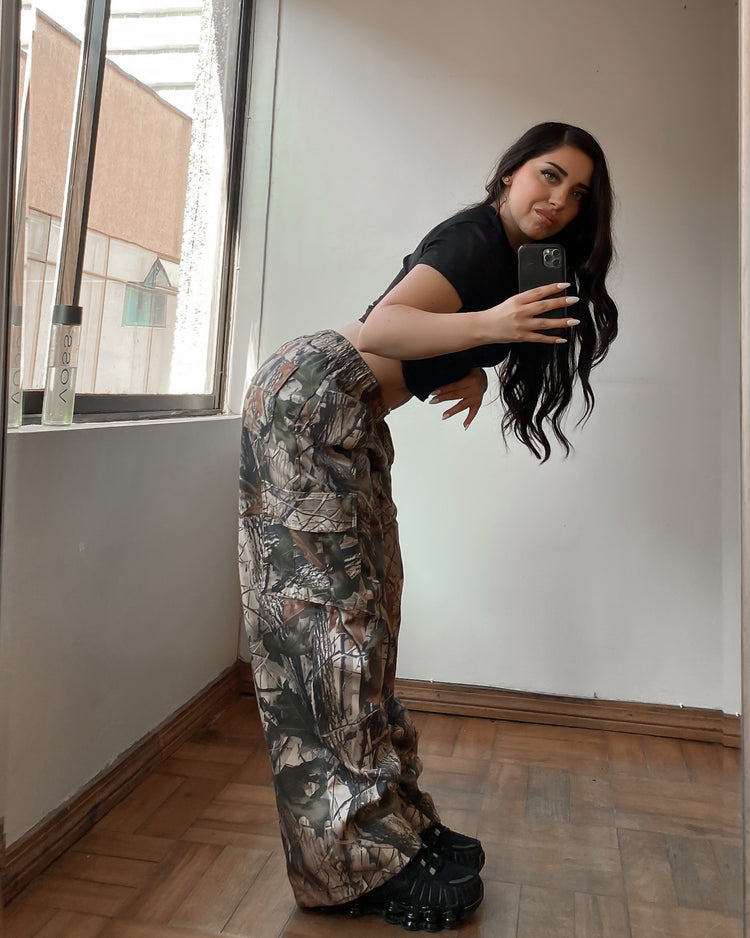 CAMO PANTS CARGO repelente al agua//windproof unisex