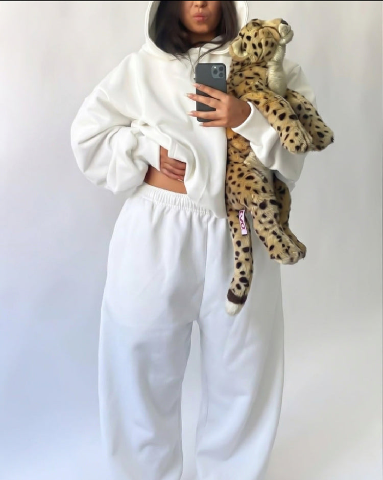 CONJUNTO ALGODON GRUESO//PANTALON CARGO// HOODIE BOXYFIT//UNISEX