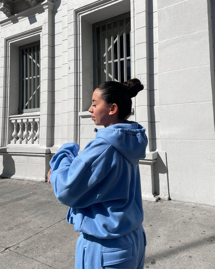 Hoodie GS SKY BLUE