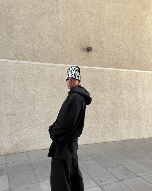 Hoodie  2XL negro oversized