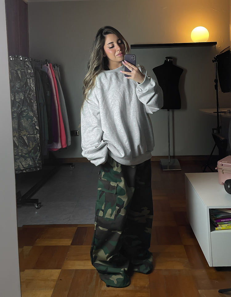 Crewneck (polerón sin gorro) algodón unisex