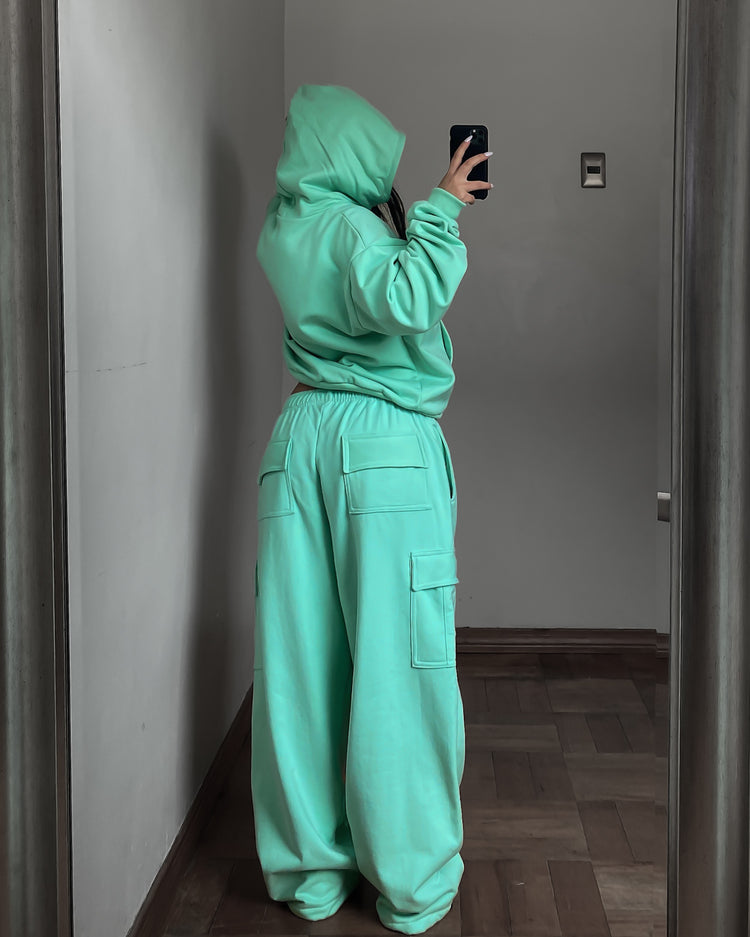 Hoodie calipso boxyfit