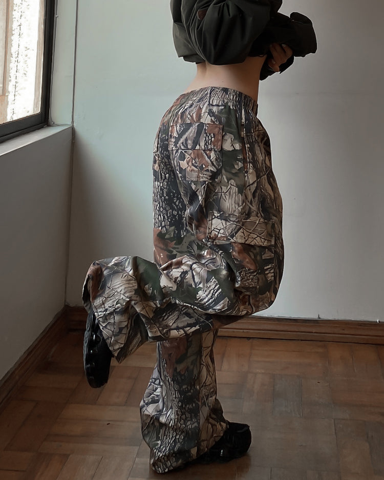 CAMO PANTS CARGO repelente al agua//windproof unisex