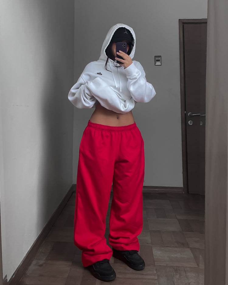 Pantalón buzo rojo