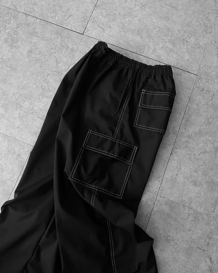 PANTALON CARGO RIPTOP COSTURAS BLANCAS